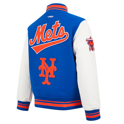 Royal Blue New York Mets Pro Standard Kids Varsity Jacket