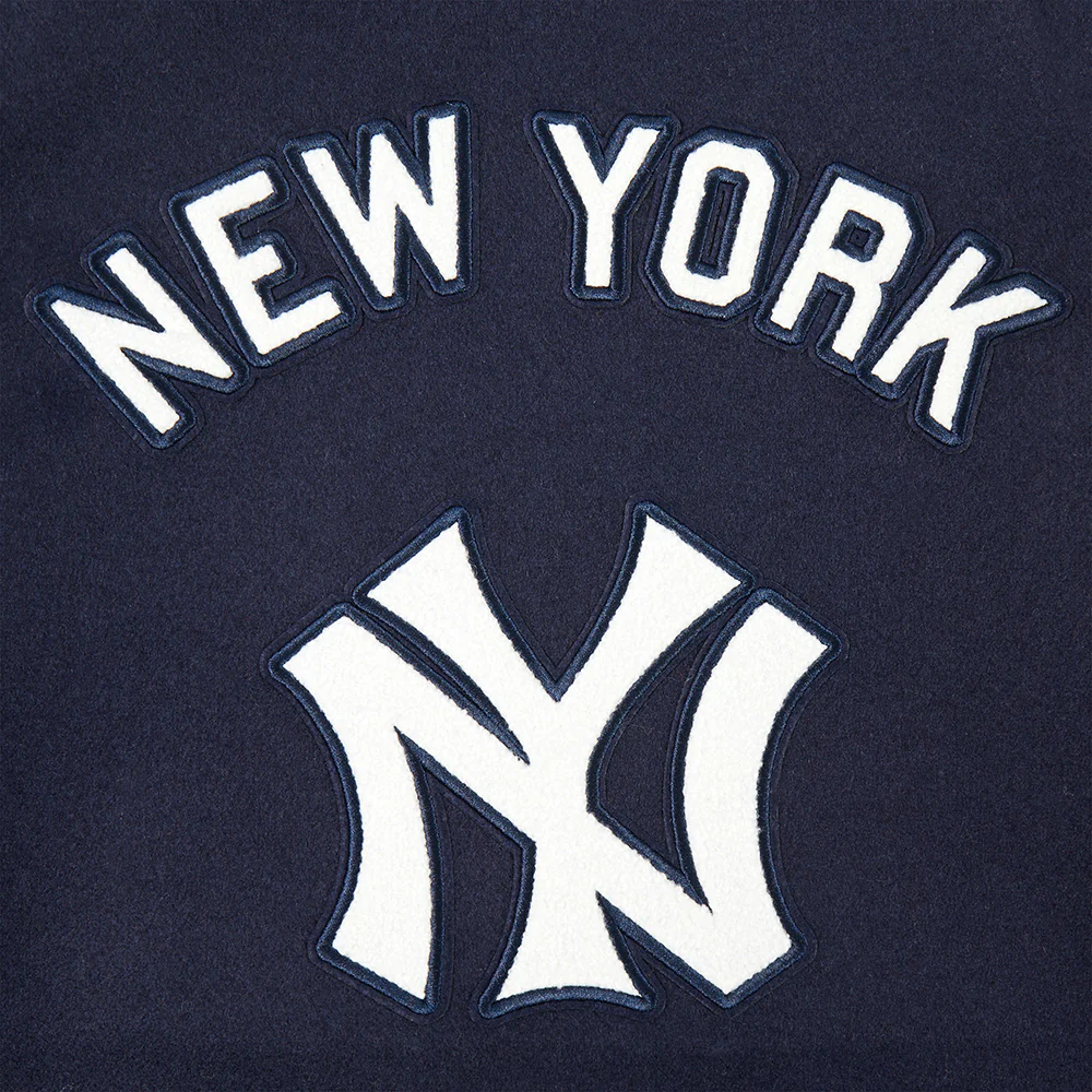 Navy Blue New York Yankees Pro Standard Big Kids Varsity Jacket