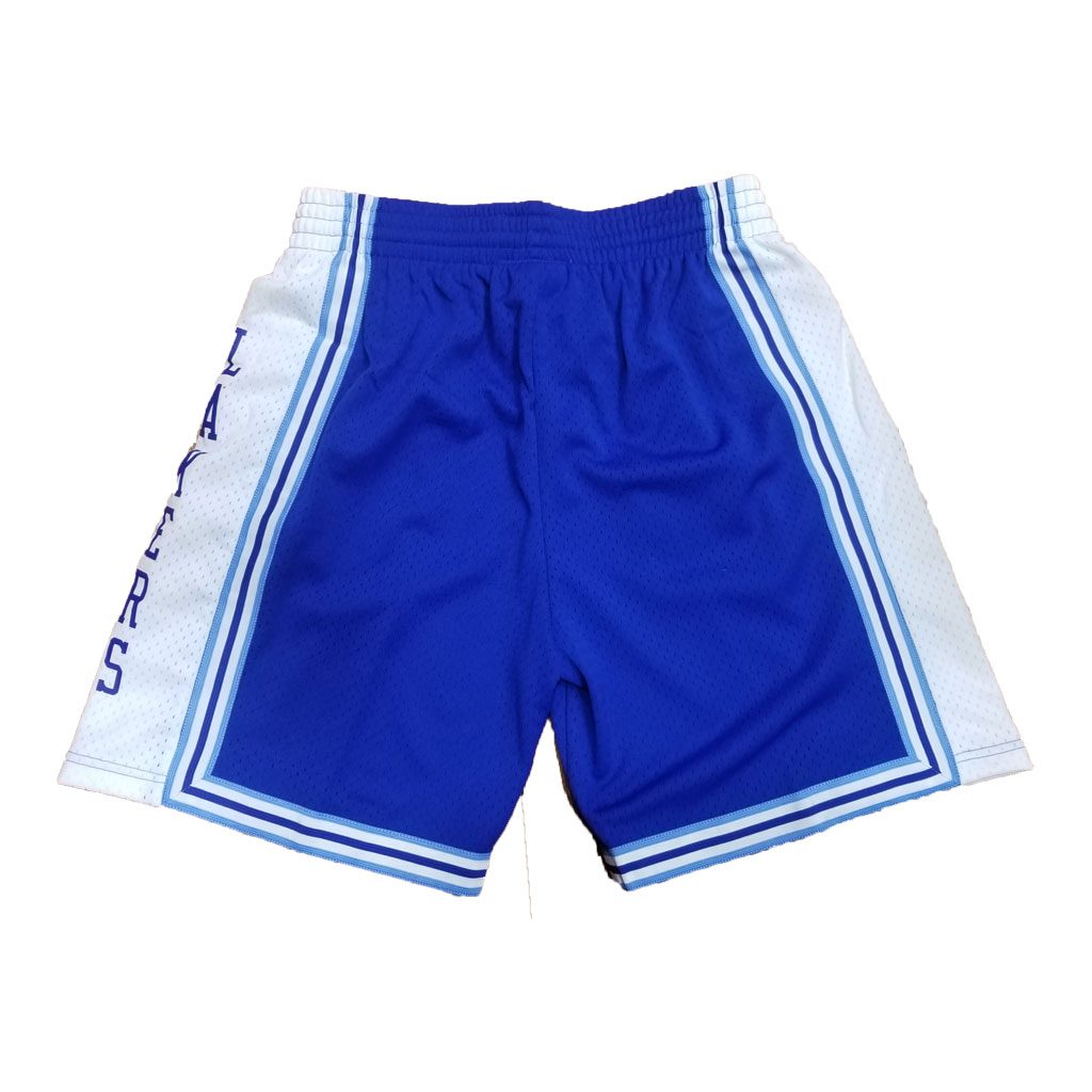 Light Blue Los Angeles Lakers Mitchell & Ness Hardeood Classic Men's Swingman Shorts