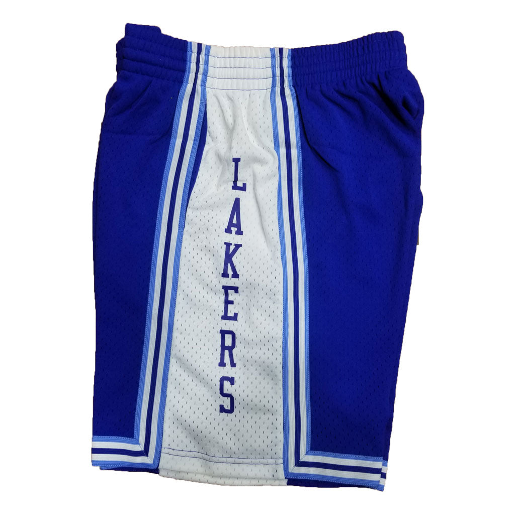Light Blue Los Angeles Lakers Mitchell & Ness Hardeood Classic Men's Swingman Shorts