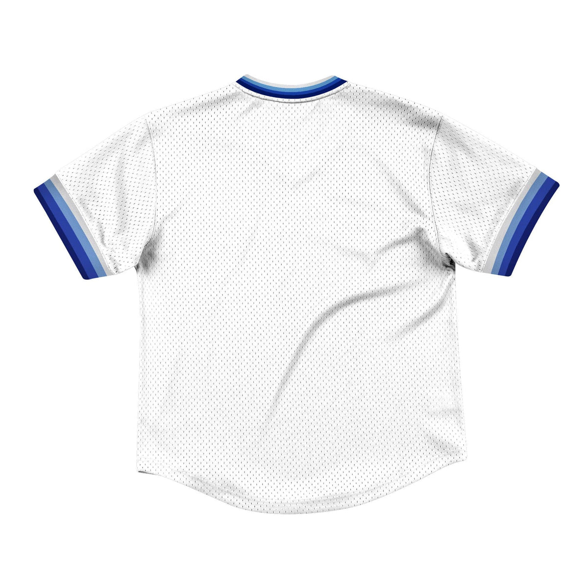 Los Angeles Dodgers LA Mitchell & Ness Mesh V-Neck White Jersey