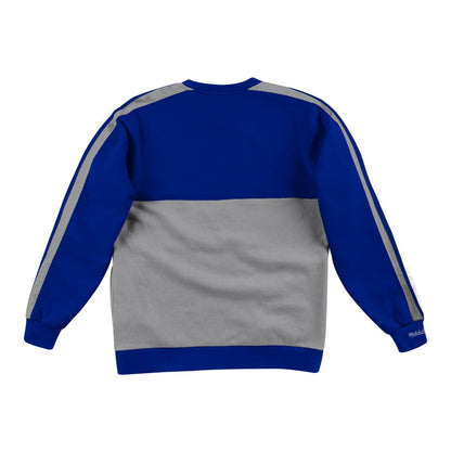 Los Angeles Dodgers LA Mitchell & Ness Scorer Fleece Crew Sweatshirt