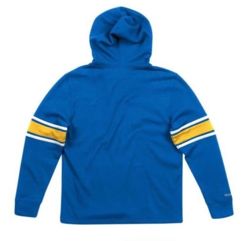MITCHELL & NESS GOLDEN STATE WARRIORS FLEECE HOCKEY HOODIE