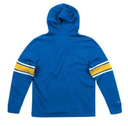 MITCHELL & NESS GOLDEN STATE WARRIORS FLEECE HOCKEY HOODIE