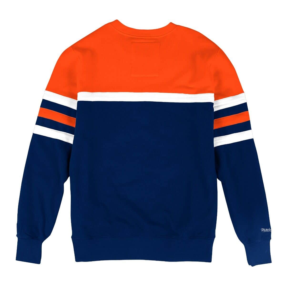MITCHELL & NESS HOUSTON ASTROS HEAD COACH CREW SWEATSHIRT
