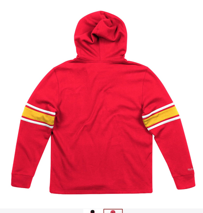 MITCHELL & NESS HOUSTON ROCKETS FLEECE HOCKEY HOODIE