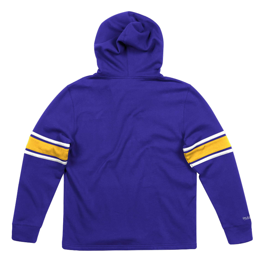 MITCHELL & NESS LOS ANGELES LAKERS FLEECE HOCKEY HOODIE