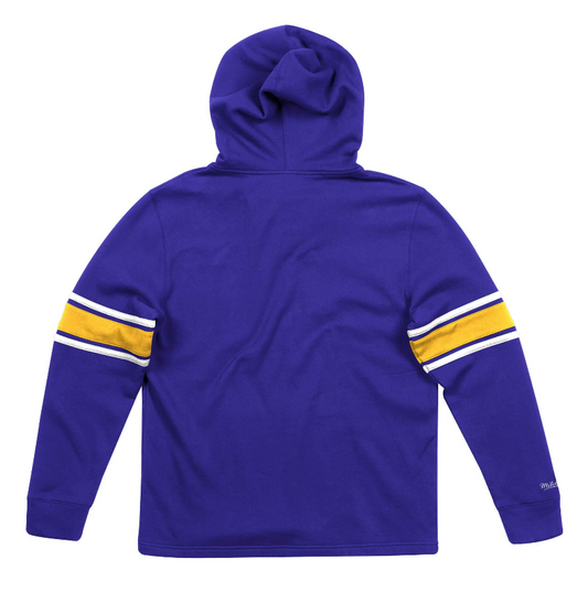 MITCHELL & NESS LOS ANGELES LAKERS FLEECE HOCKEY HOODIE