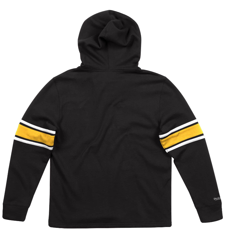 MITCHELL & NESS PITTSBURGH STEELERS FLEECE HOCKEY HOODIE