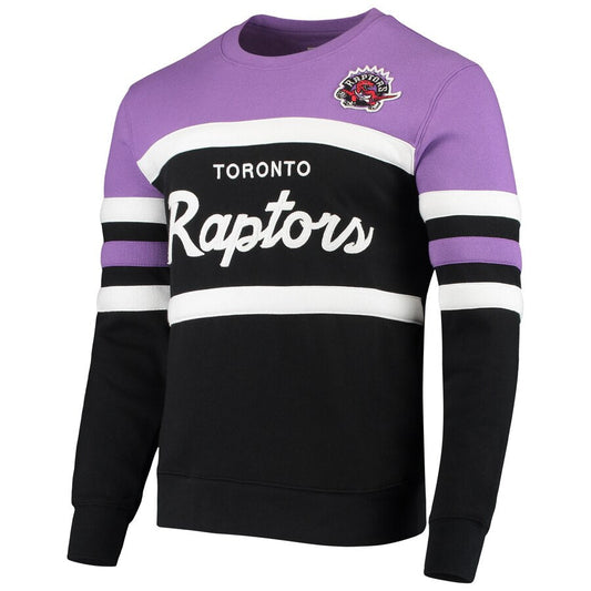 MITCHELL & NESS TORONTO RAPTORS HEAD COACH CREW SWEATSHIRT