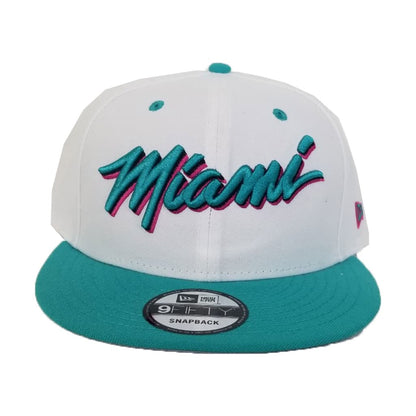 Matching New Era 9Fifty Miami Heat snapback for Nike Air Max 97 South Beach