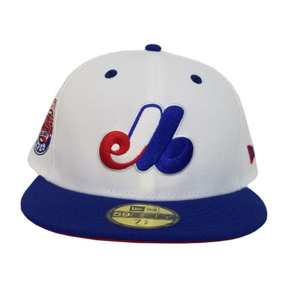 Matching New Era Montreal Expos Fitted hats for Nike Foamposite USA