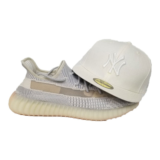 Matching New Era New York Yankees Fitted hats for Adidas 6 YEEZY BOOST 350 LUNDMARK