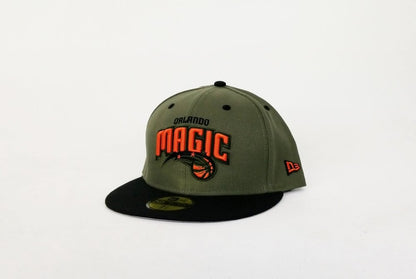 Matching New Era Orlando Magic Fitted Hat Nike Foamposite SEQUOIA Foams