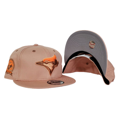 Matching New Era Toronto Blue Jays Snapback Hat For Adidas Yeezy Boost 350 V2 CLAY