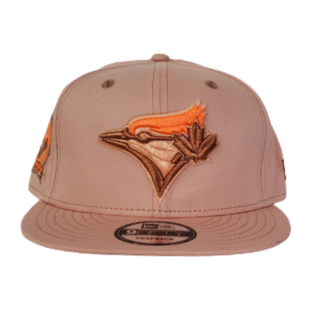 Matching New Era Toronto Blue Jays Snapback Hat For Adidas Yeezy Boost 350 V2 CLAY