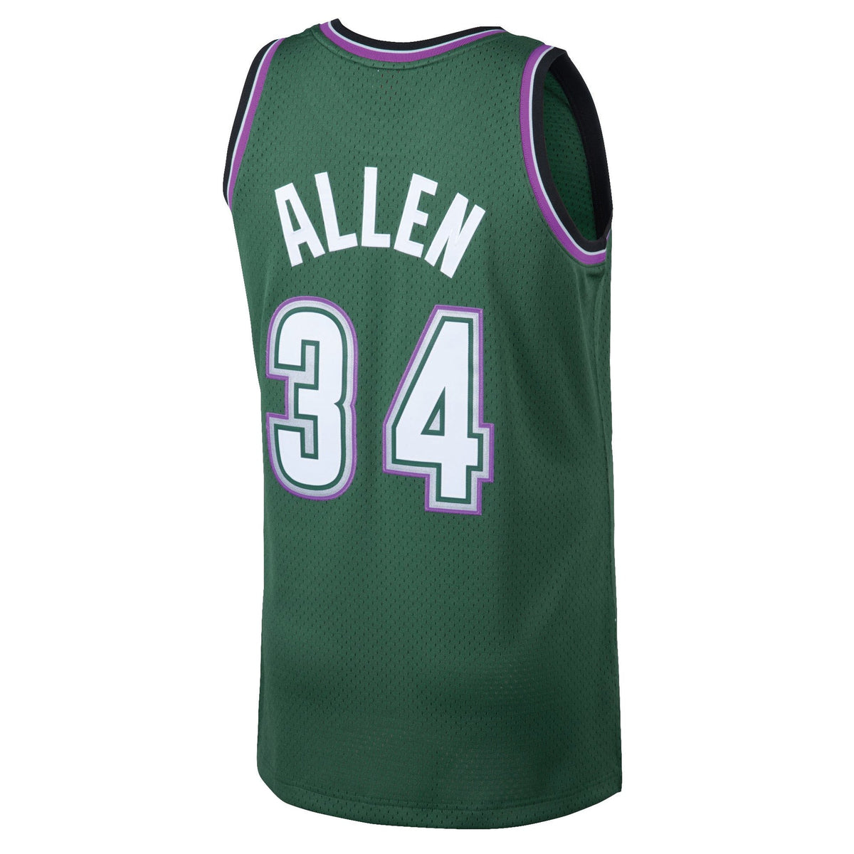 Milwaukee Bucks 1996-97 Ray Allen Mitchell & Ness Green Swingman Jersey