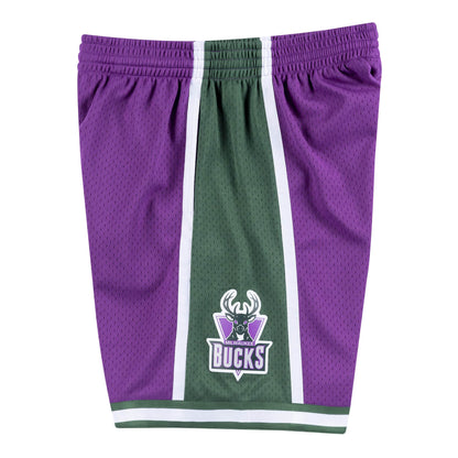 Milwaukee Bucks 2000-01 Mitchell & Ness Hardeood Classic Men's Swingman Shorts