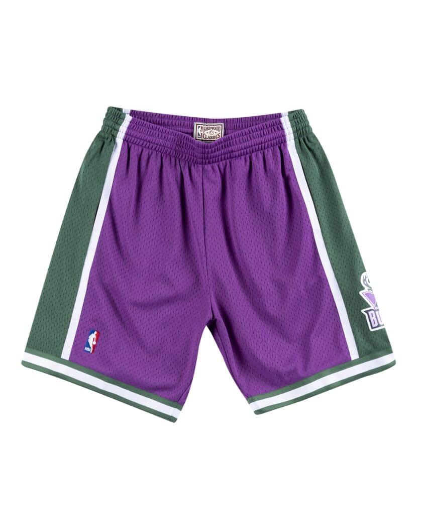 Milwaukee Bucks 2000-01 Mitchell & Ness Hardeood Classic Men's Swingman Shorts