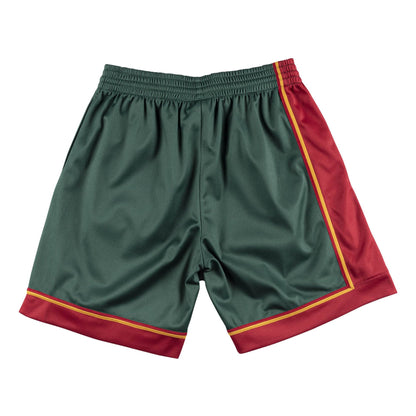 Mitchell & Ness 1995 Seattle Super Sonics Big Face Shorts
