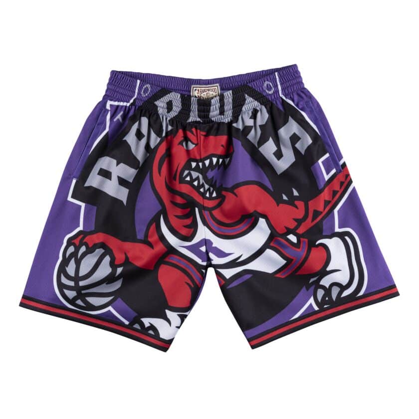 Mitchell & Ness 1998 Toronto Raptors Big Face Shorts
