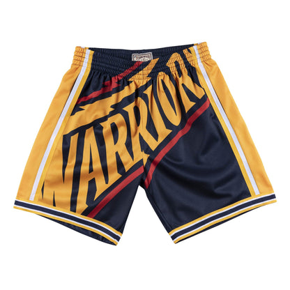 Mitchell & Ness 2000 Golden State Warriors Big Face Shorts