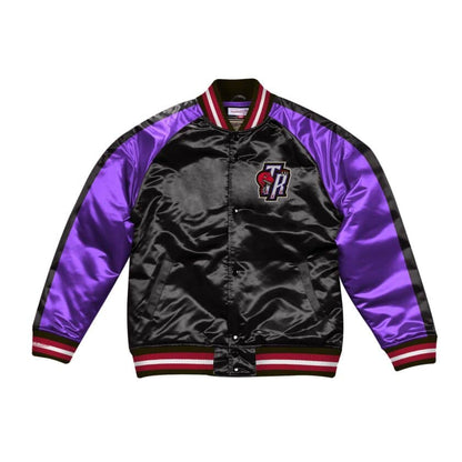 Mitchell & Ness Color Blocked Toronto Raptors Satin Light Jacket