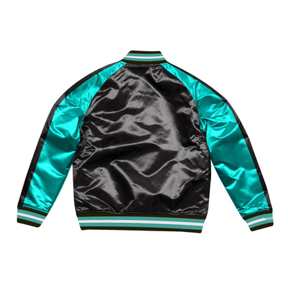 Mitchell & Ness Color Blocked Vancouver Grizzlies Satin Light Jacket
