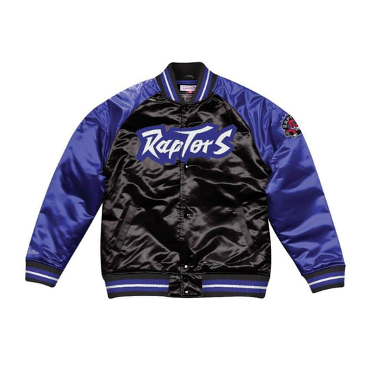 Mitchell & Ness Dallas Toronto Raptors Satin Varsity Jacket