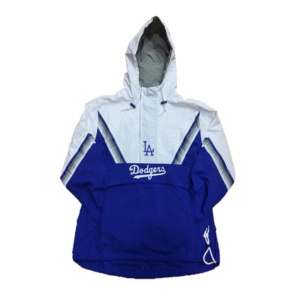 Mitchell & Ness Half Zip Anorak MLB Los Angeles Dodgers LA Windbeaker Jacket