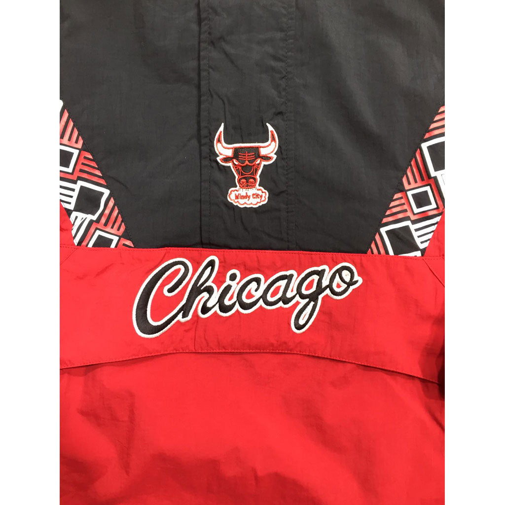 Mitchell & Ness Half Zip Anorak NBA Chicago Bulls Windbeaker Jacket