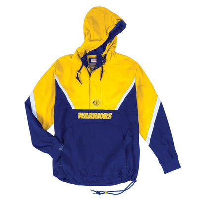 Mitchell & Ness Half Zip Anorak NBA Golden State Warriors Jacket