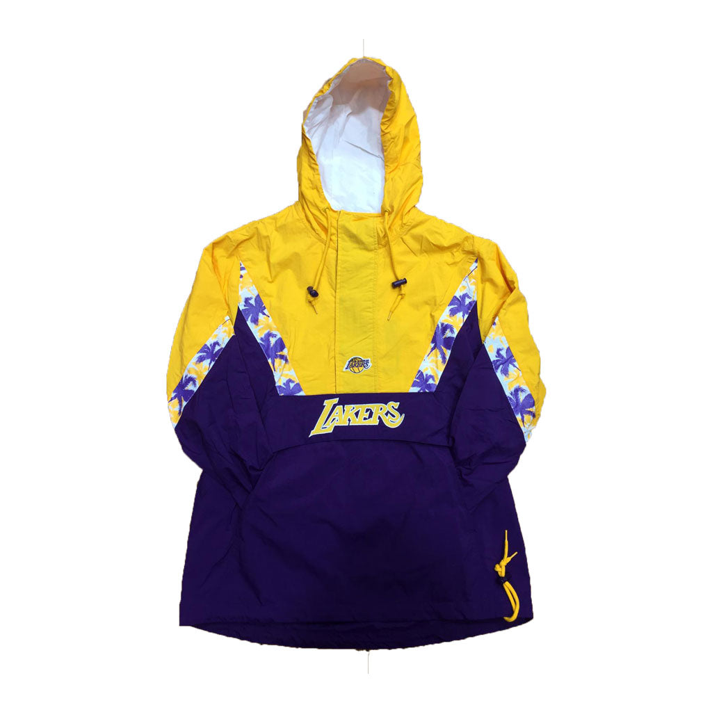 Mitchell & Ness Half Zip Anorak NBA Los Angeles Lakers Windbeaker Jacket