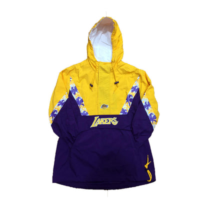 Mitchell & Ness Half Zip Anorak NBA Los Angeles Lakers Windbeaker Jacket