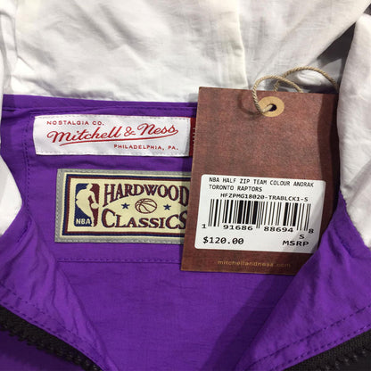 Mitchell & Ness Half Zip Anorak NBA Toronto Raptors Windbeaker Jacket