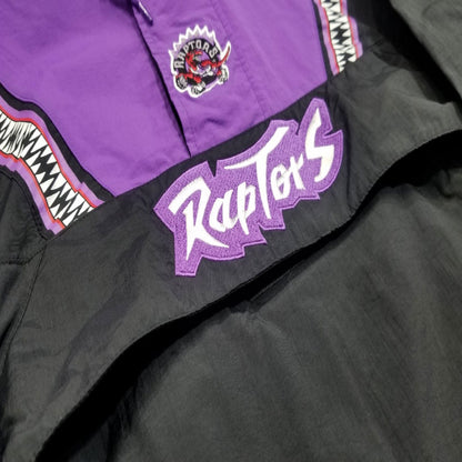 Mitchell & Ness Half Zip Anorak NBA Toronto Raptors Windbeaker Jacket