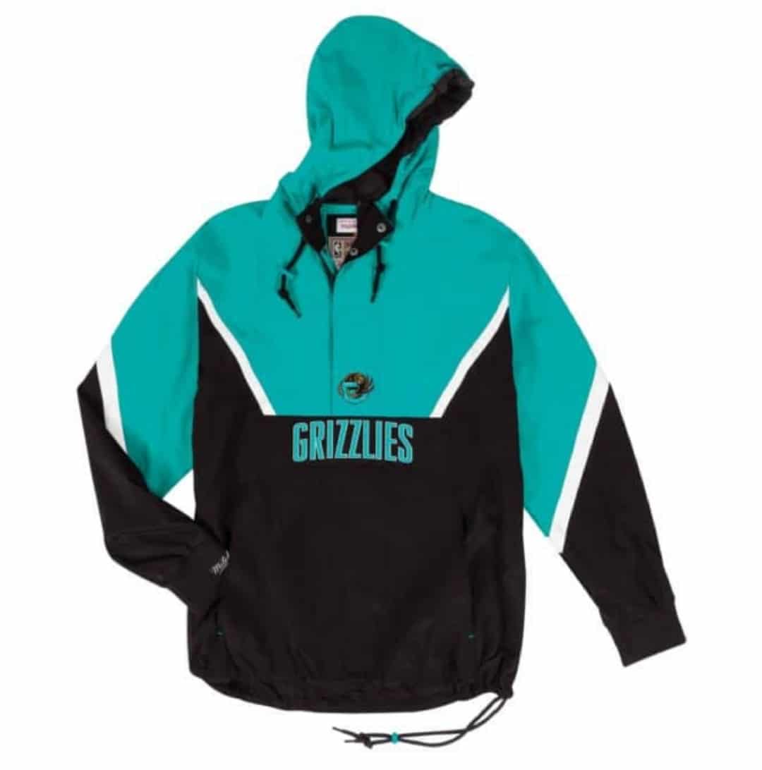 Mitchell & Ness Half Zip Anorak NBA Vancouver Grizzlies Jacket