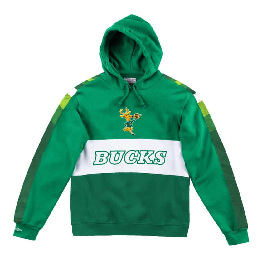 Mitchell & Ness Leading Scorer Fleece Hoody MILWAUKEE BUCKS