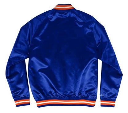 Mitchell & Ness New York Mets Satin Varsity Light Jacket