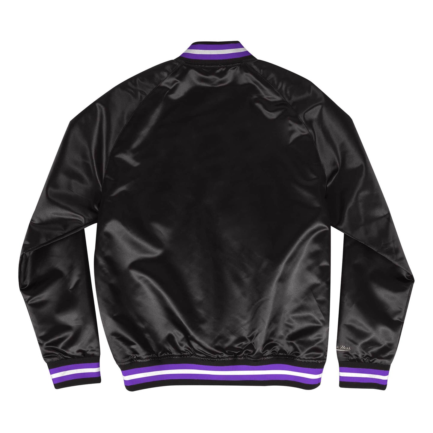 Mitchell & Ness Toronto Raptors Black Satin Light Jacket
