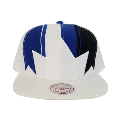 Mitchell & Ness White Toronto Leaf Snapback Hat