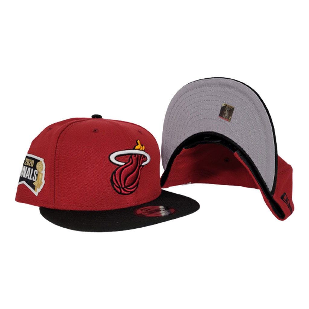 NEW ERA 2TONE MIAMI HEAT NBA FINALS SIDE PATCH 9FIFTY SNAPBACK