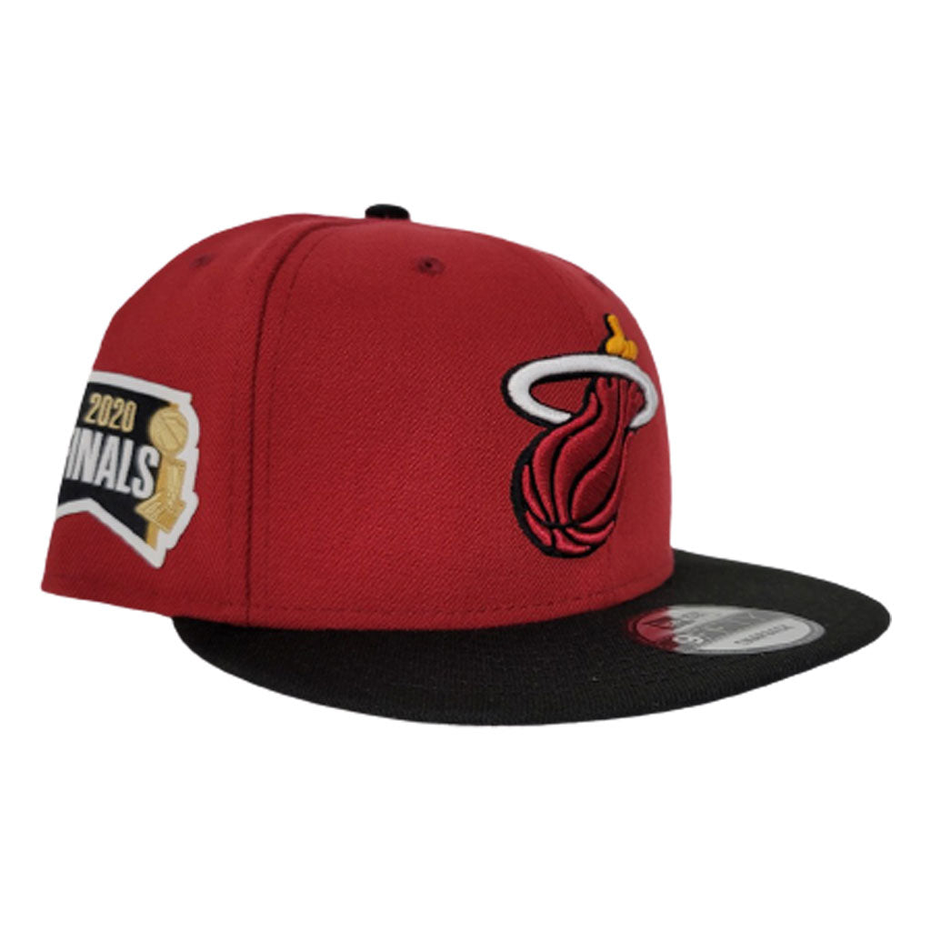 NEW ERA 2TONE MIAMI HEAT NBA FINALS SIDE PATCH 9FIFTY SNAPBACK