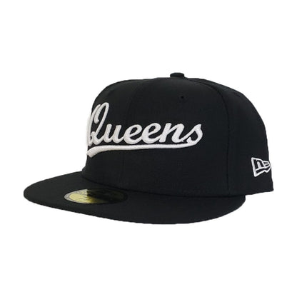 NEW ERA 59FIFTY BLACK QUEENS FITTED HAT