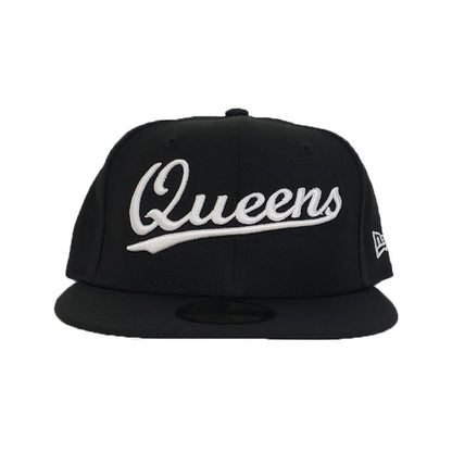 NEW ERA 59FIFTY BLACK QUEENS FITTED HAT