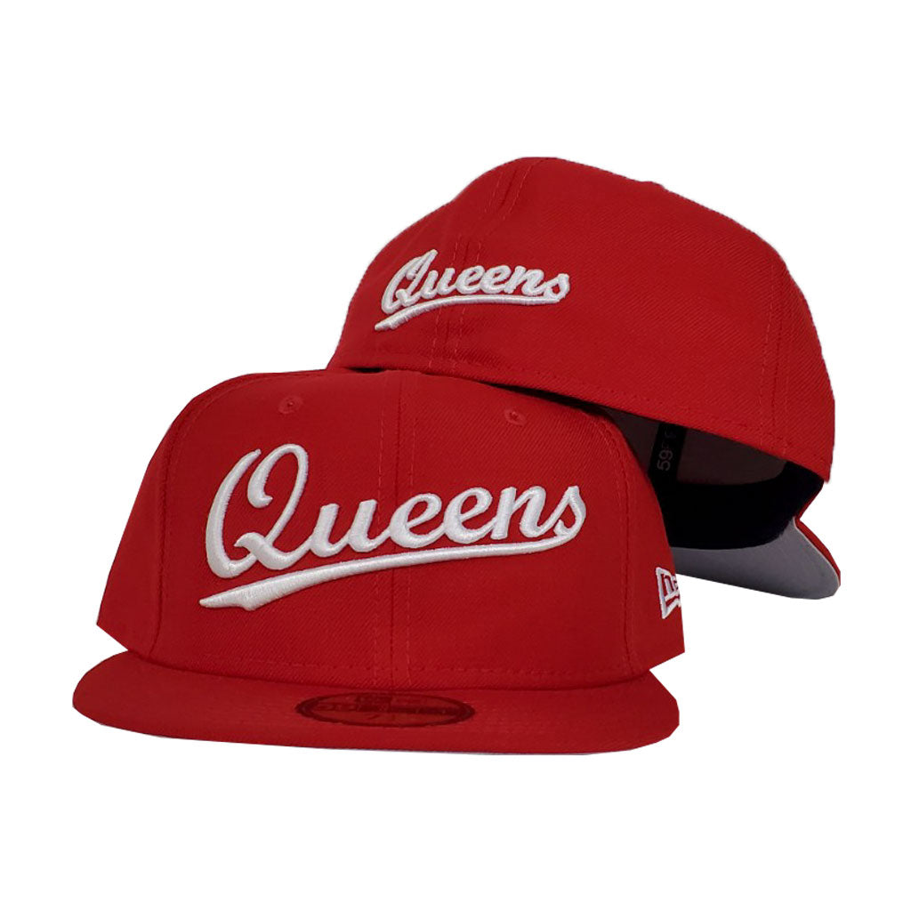 NEW ERA 59FIFTY RED QUEENS FITTED HAT