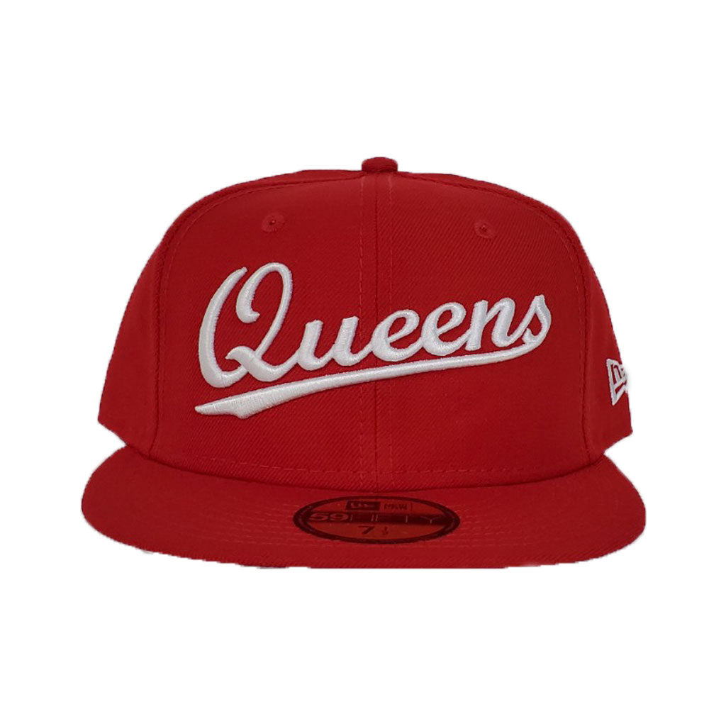 NEW ERA 59FIFTY RED QUEENS FITTED HAT