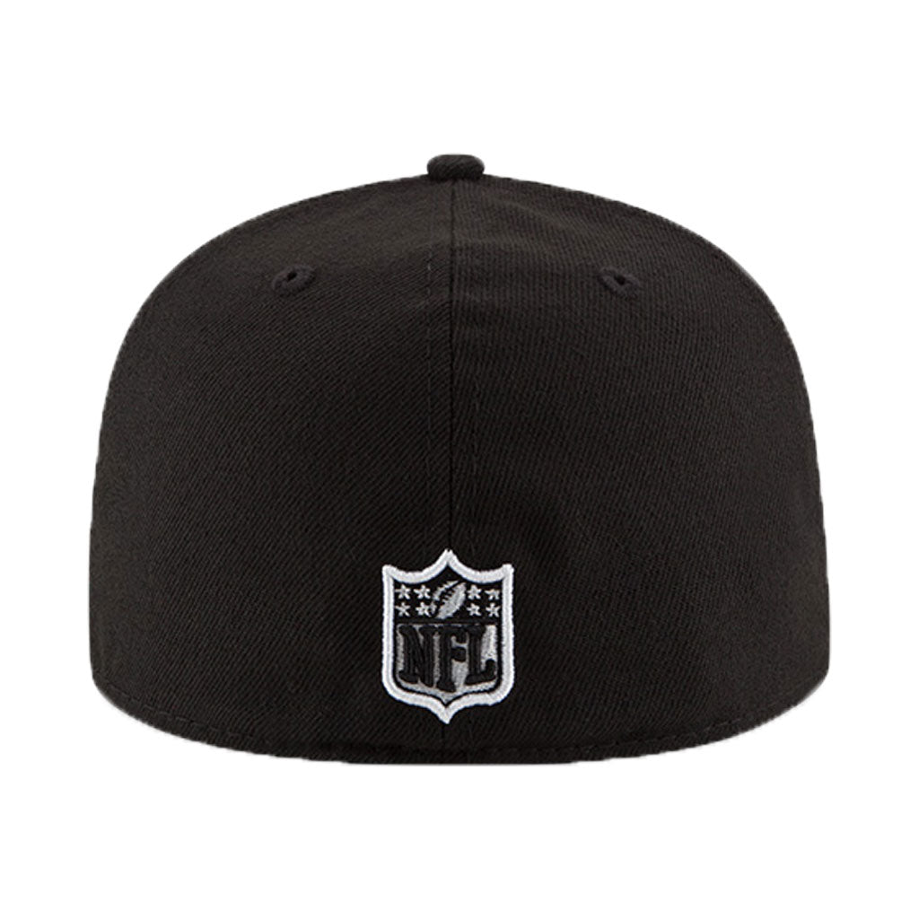 NEW ERA BLACK SAN FRANCISCO 49ERS SUPER BOWL LIV SIDE PATCH 59FIFTY FITTED HAT