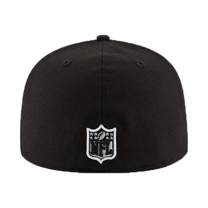 NEW ERA BLACK SAN FRANCISCO 49ERS SUPER BOWL LIV SIDE PATCH 59FIFTY FITTED HAT