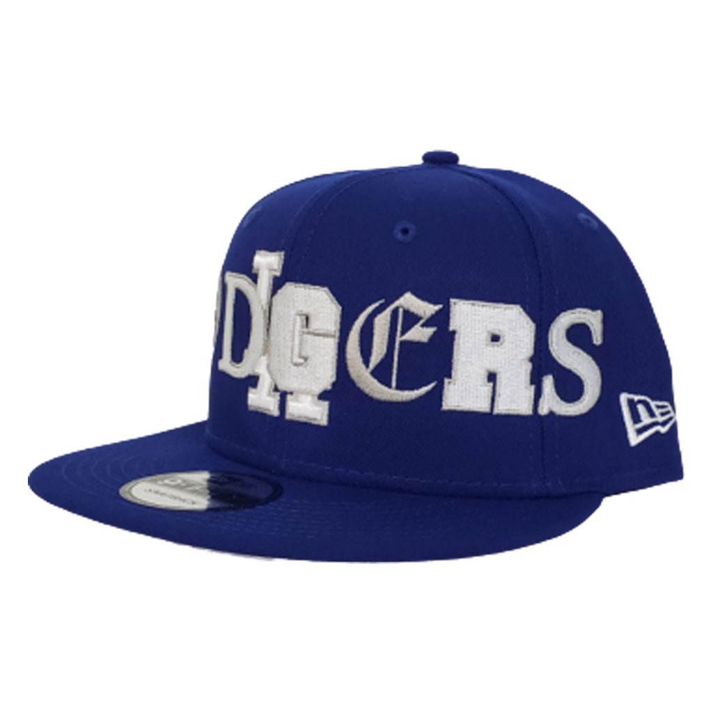 NEW ERA LOS ANGELES DODGERS MIXED FONT 9FIFTY SNAPBACK